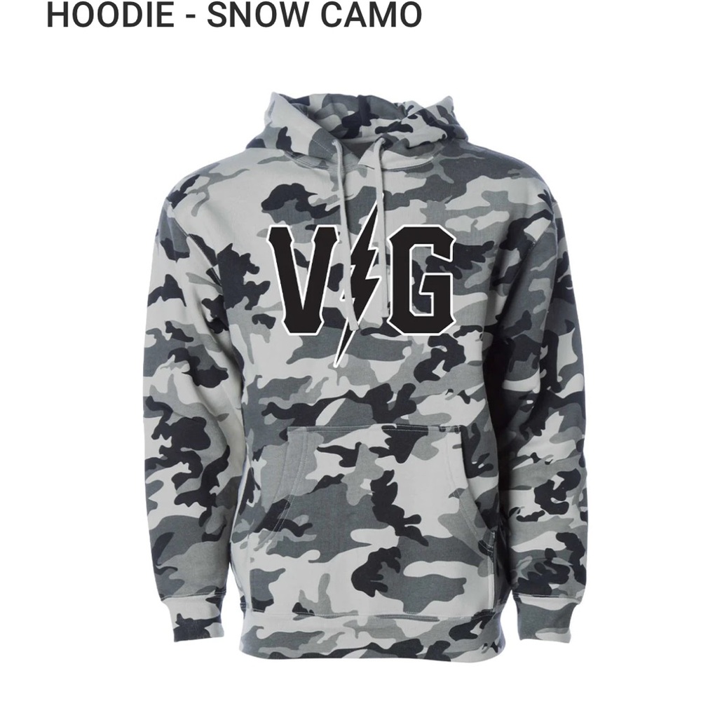 Violent Gentlemen “Snow Camo” Hoodie Brand new with tags - Size Large